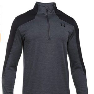 UA Expanse 1/4 Zip Fleece - Stealth Gray/Black - M